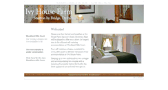Desktop Screenshot of ivy-house-farm.com